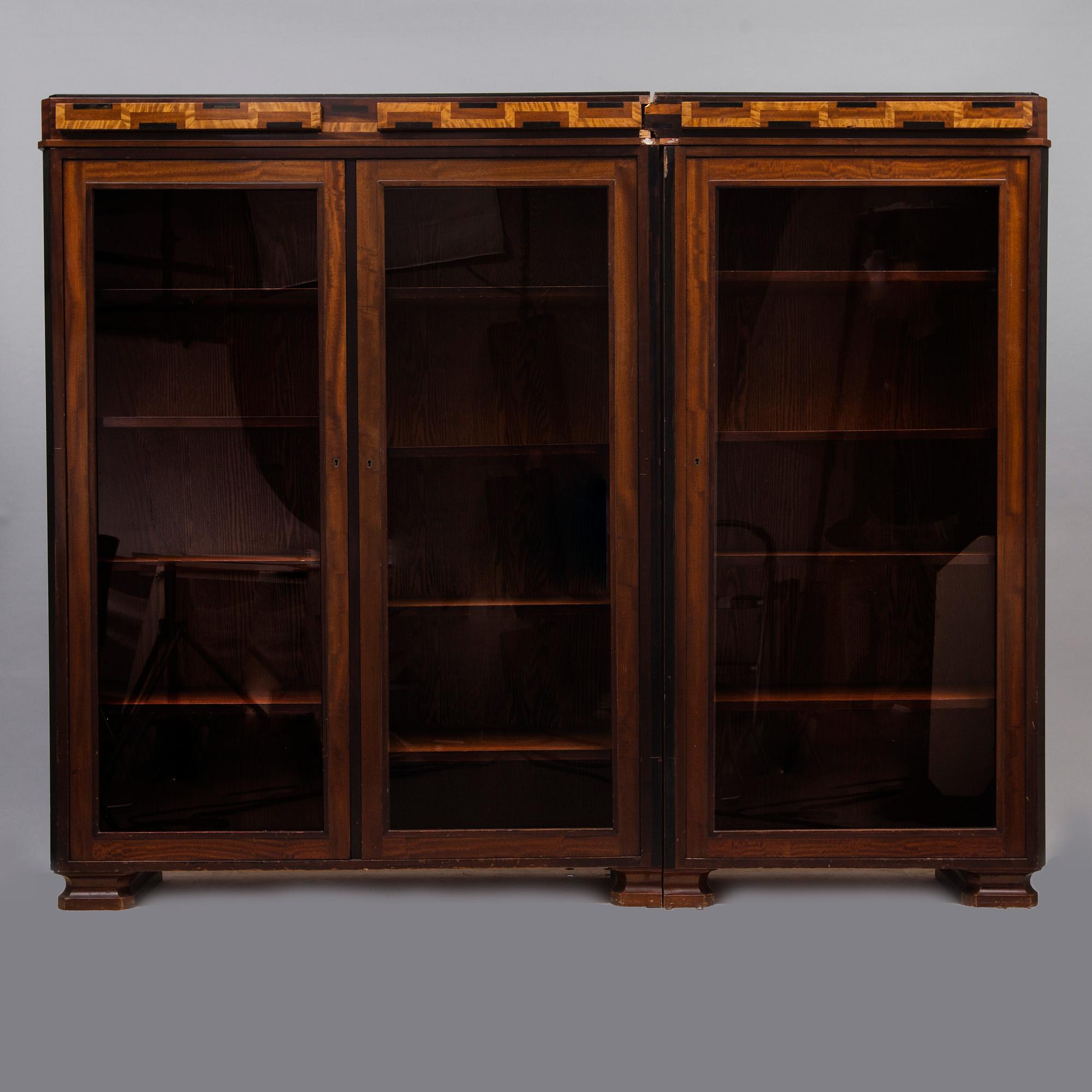 BOKSKÅP, Birger Hahl, art déco, 1920-tal.