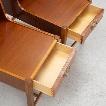 Bedside table, Nordiska Kompaniet, mid-20th century.