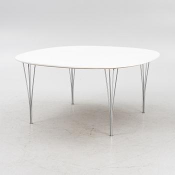 Bruno Mathsson & Piet Hein, a 'Supercirkel' dining table, Fritz Hansen, Denmark 1996.