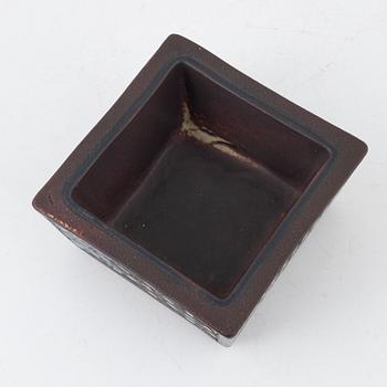 Wilhelm Kåge,  a 'Farsta' stoneware bowl, Gustavsbergs Studio, 1955.
