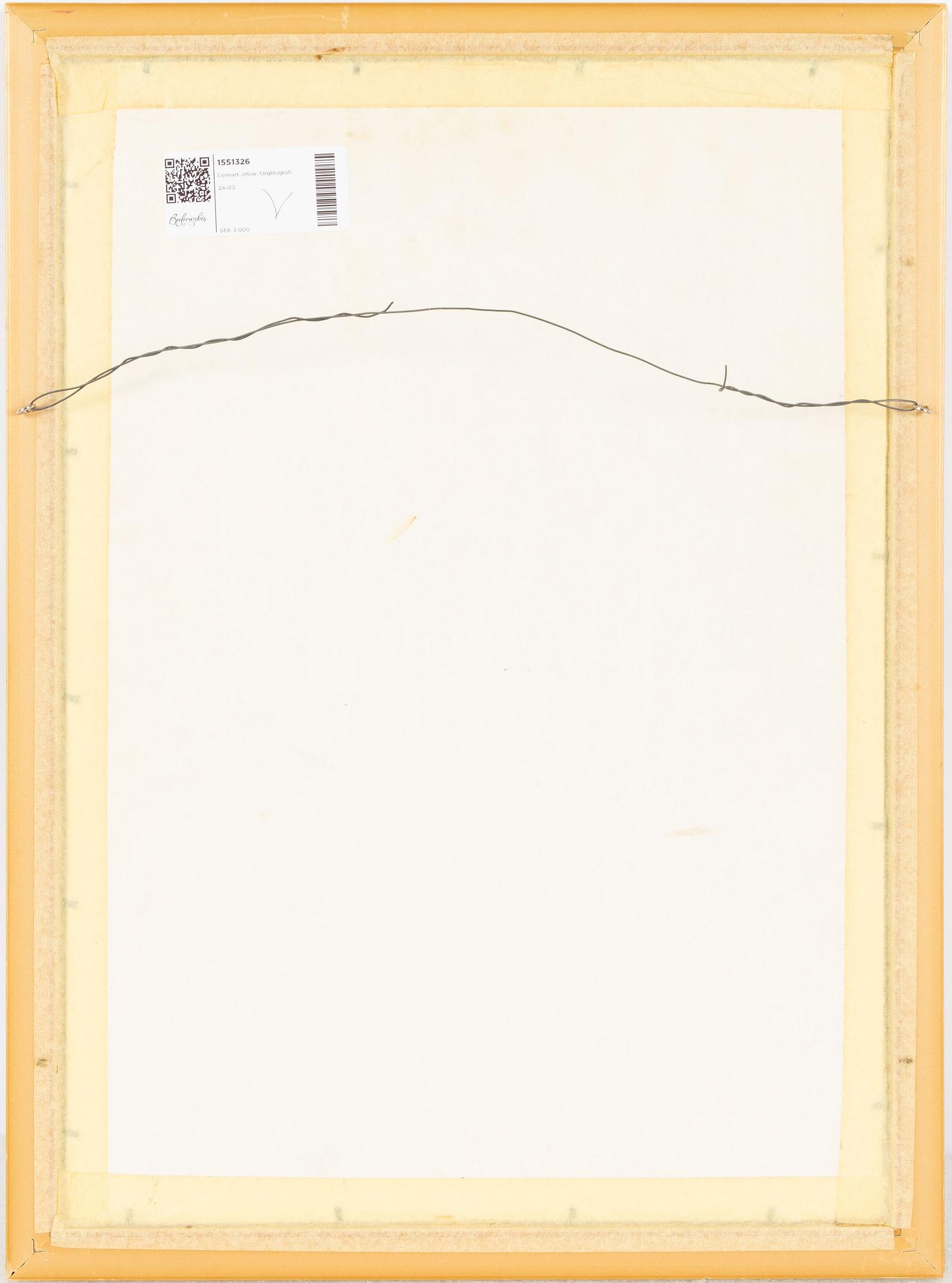 Lennart Jirlow, "Öppet fönster".