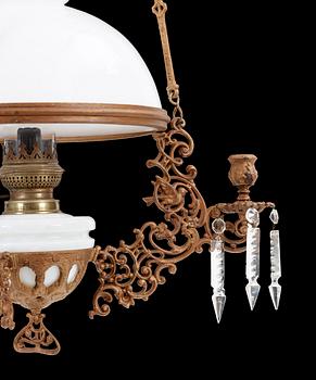 FOTOGENLAMPA, oscariansk, 1800-talets andra hälft.