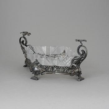JARDINJÄR, nysilver, jugend, 1900-talets början.