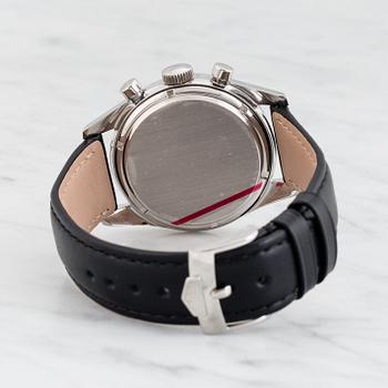 HEUER, Carrera (T SWISS), "Second Execution", chronograph, wristwatch, 36 mm,