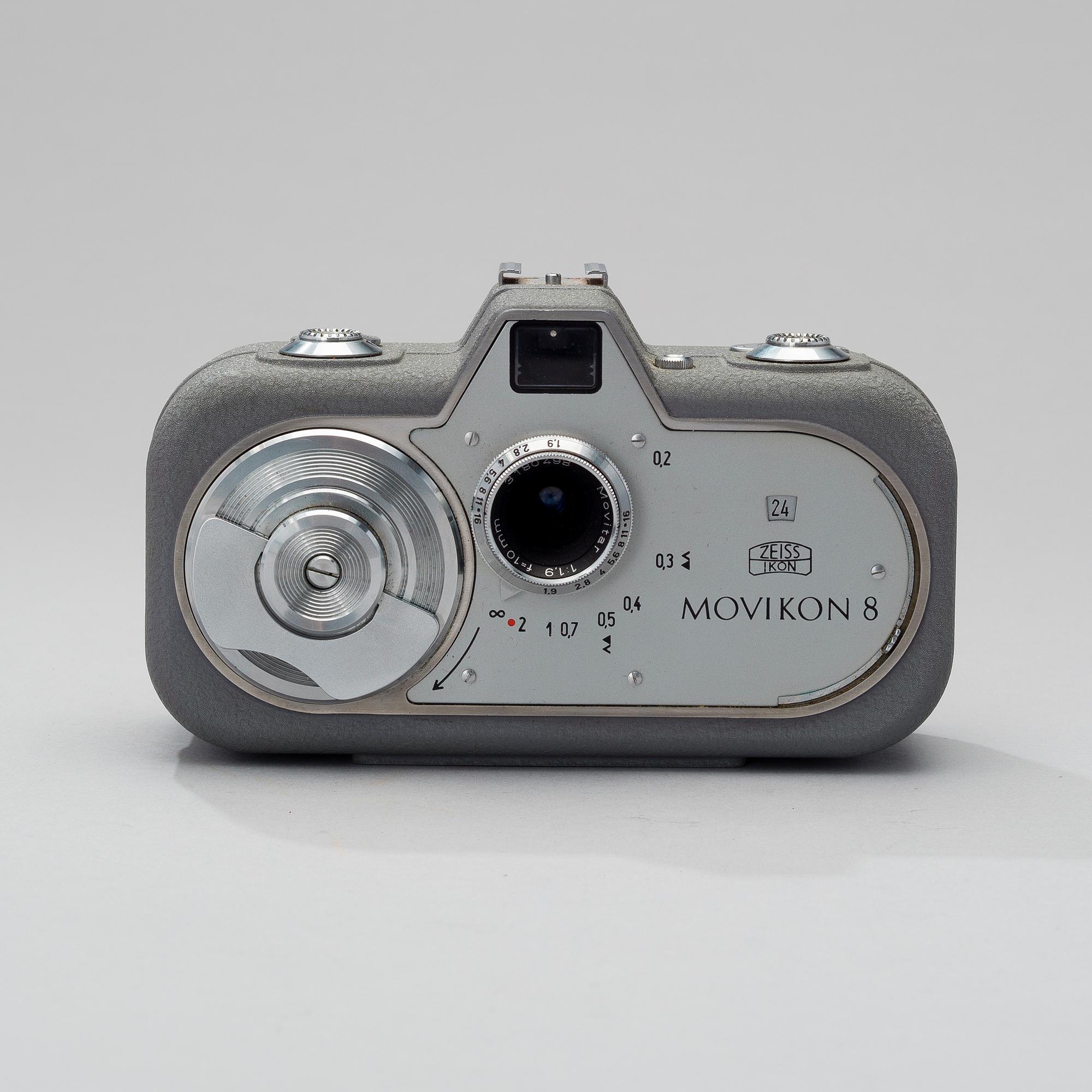 FILMKAMERA, Zeiss Ikon Movikon 8, Tyskland, ca 1900-talets mitt.