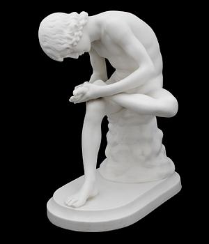 FIGURIN, parian, Gustafsberg 1912.