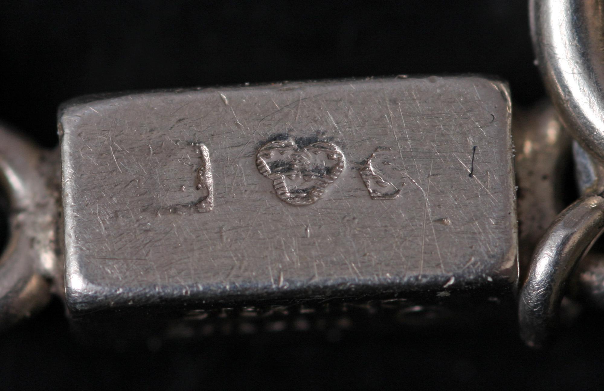 ARMLÄNK, silver, Wiwen Nilsson.