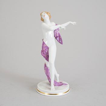 FIGURIN, porslin, Rosenthal, Tyskland, 1900-talets första hälft.