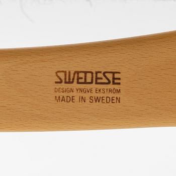 Yngve Ekström, a pair of 'Lamino' easy chairs, Swedese 2004.