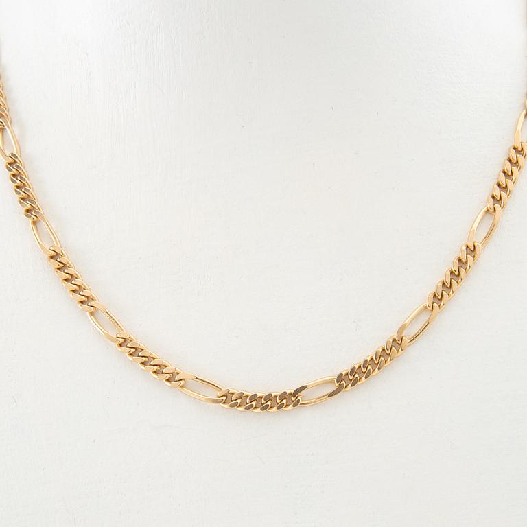 Necklace, Panzer link, 18K gold.