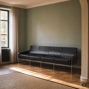 Arne Jacobsen, Sofa, model series FH-3300 “Lufthavnssofa”, Fritz Hansen.