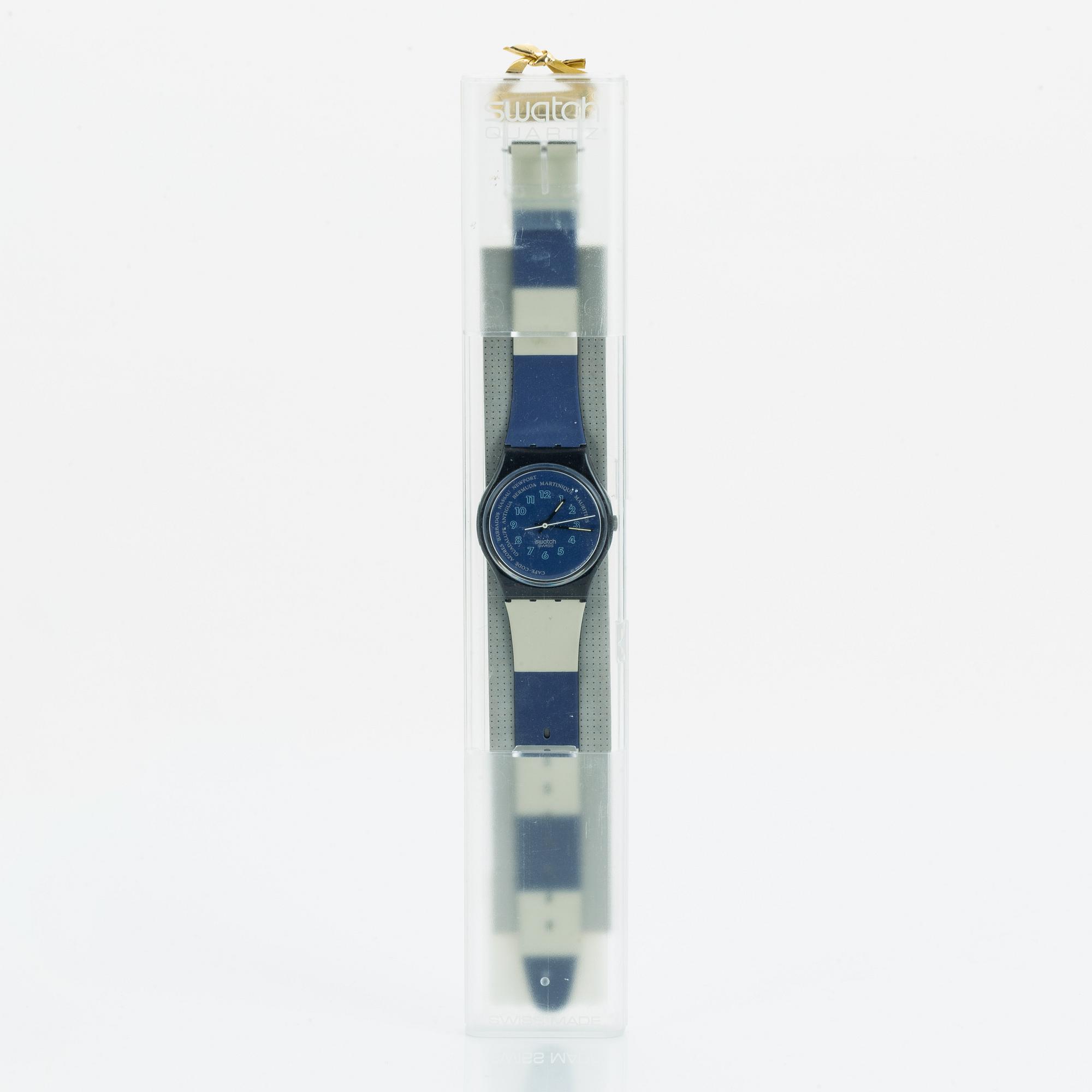 Swatch, Tender Too, wristwatch, 34 mm.