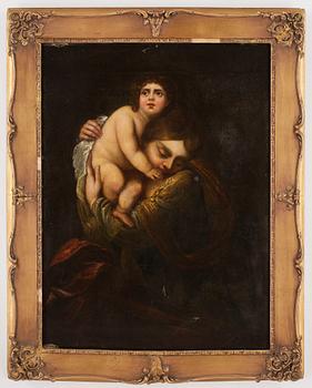 OKÄND KONSTNÄR, efter van Dyck, olja på duk, 1800-tal.