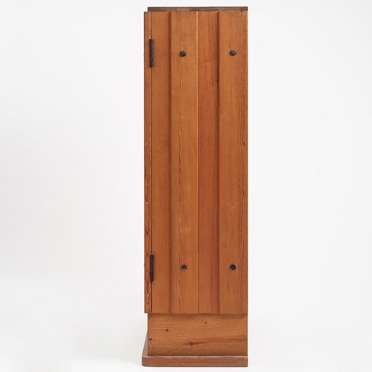 Axel Einar Hjorth, a stained pine "Lovö" cabinet, Nordiska Kompaniet, Sweden, 1930s.