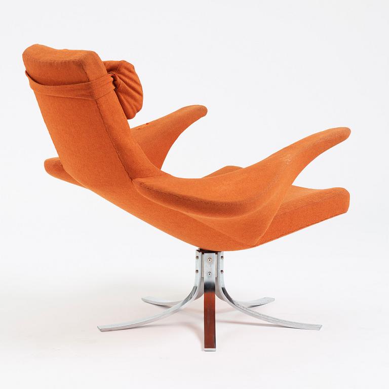 Gösta Berg, an easy chair "Måsen", Fritz Hansen ca 1970.