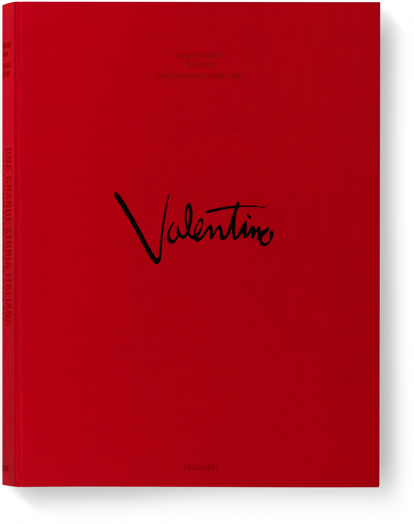 Valentino Garavani. Una grande storia italiana, book Taschen numbered and signed 60.