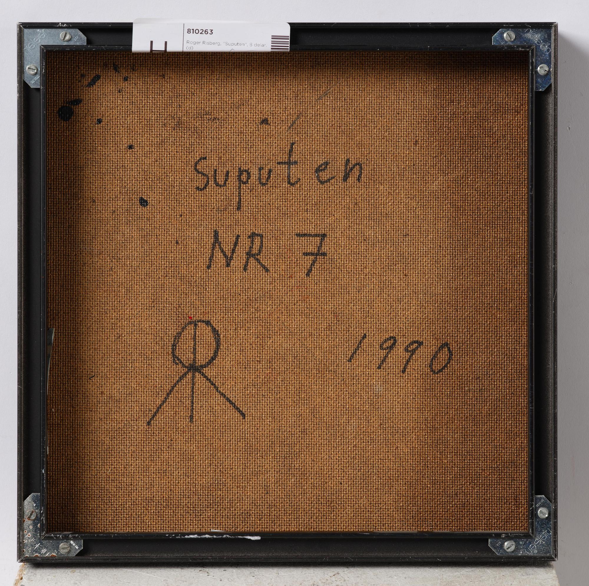 Roger Risberg, "Suputen", 8 parts.