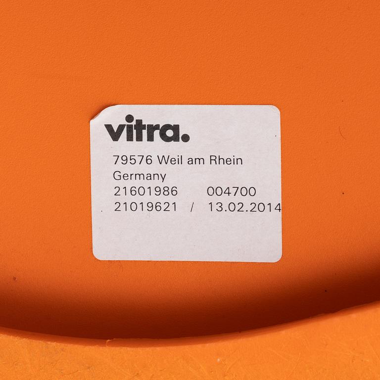 Verner Panton, barnstolar, 4 st,  "Panton Chair", Vitra.