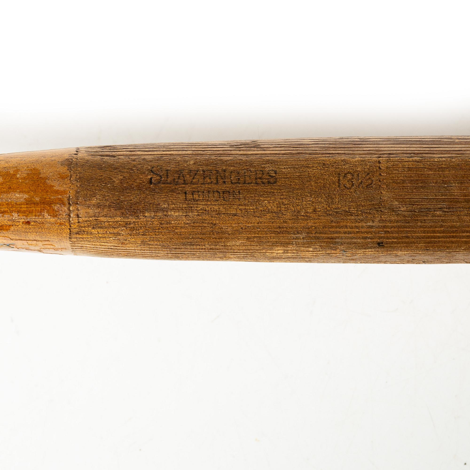 Tennis racket, provenance: King Gustaf V.