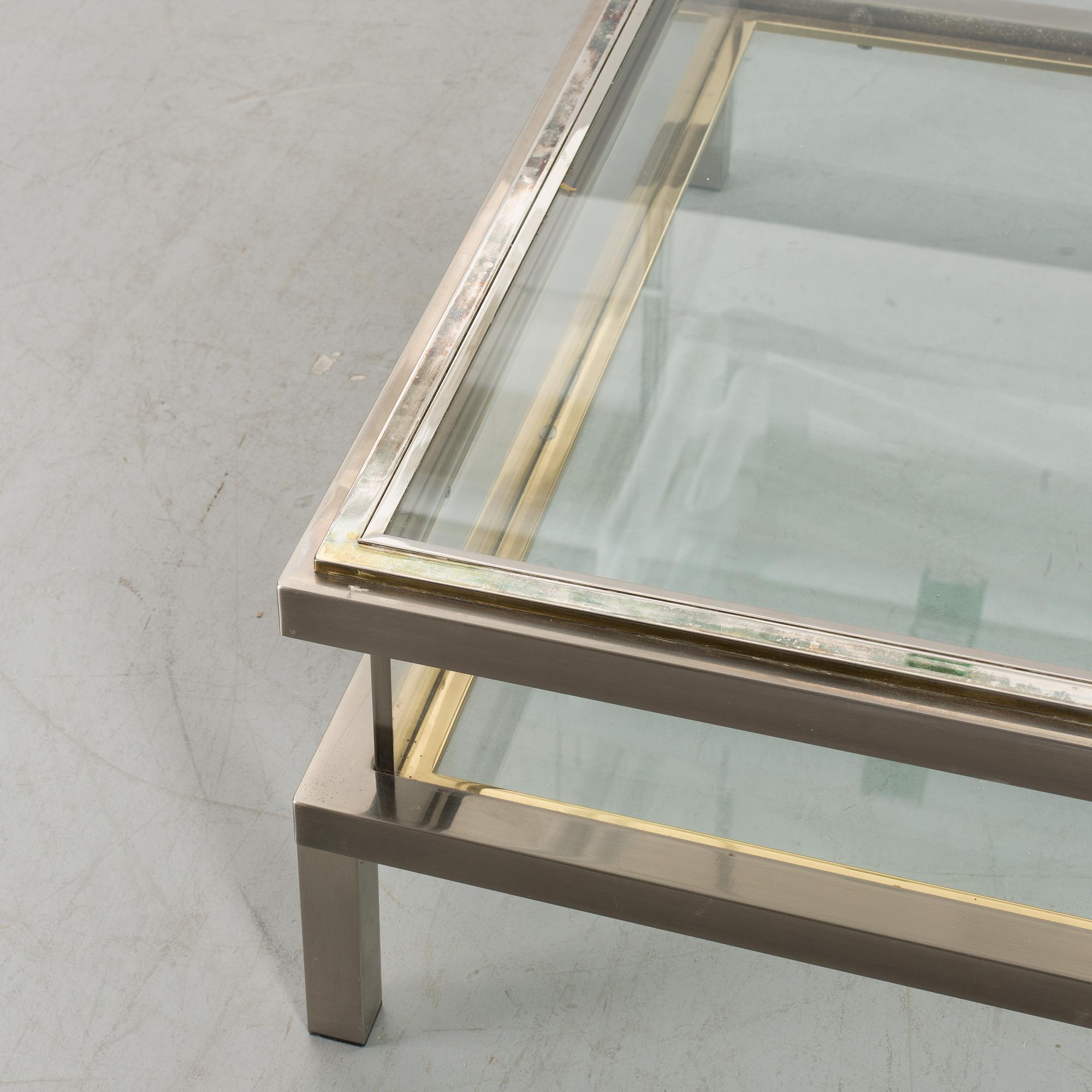 A VITRINE COFFEE TABLE, 1970-80's.