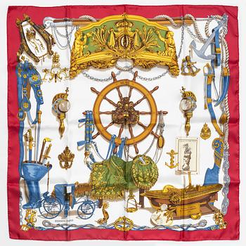 Hermès, scarf, "Musée".