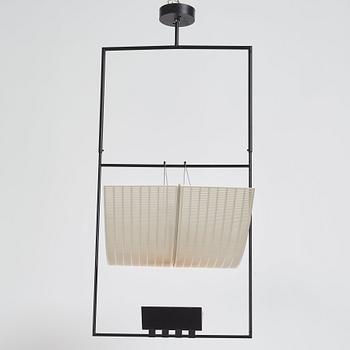 Mario Botta, a 'Zefiro', ceiling lamp, Artemide, Italy, 1980s.