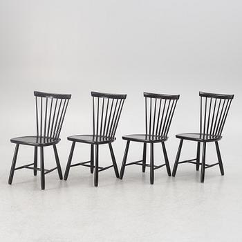 Carl Malmsten, a set of four 'Lilla Åland' chiars, Stolab.