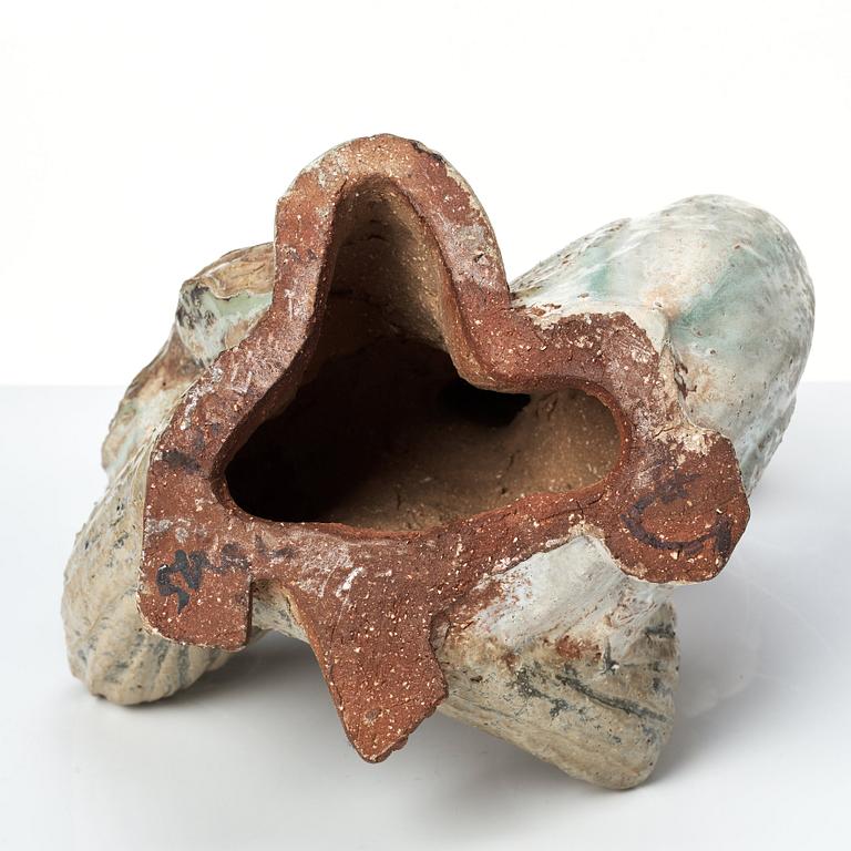 Stig Lindberg, skulptur, "Leda och Svanen", Gustavsbergs studio 1940-tal.