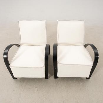 Armchairs, a pair from the first half of the 20th century.