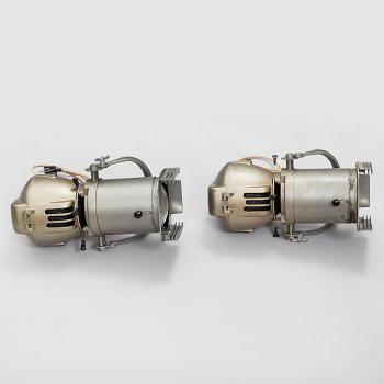 Two Strand Electric lamps, England, 20th century.