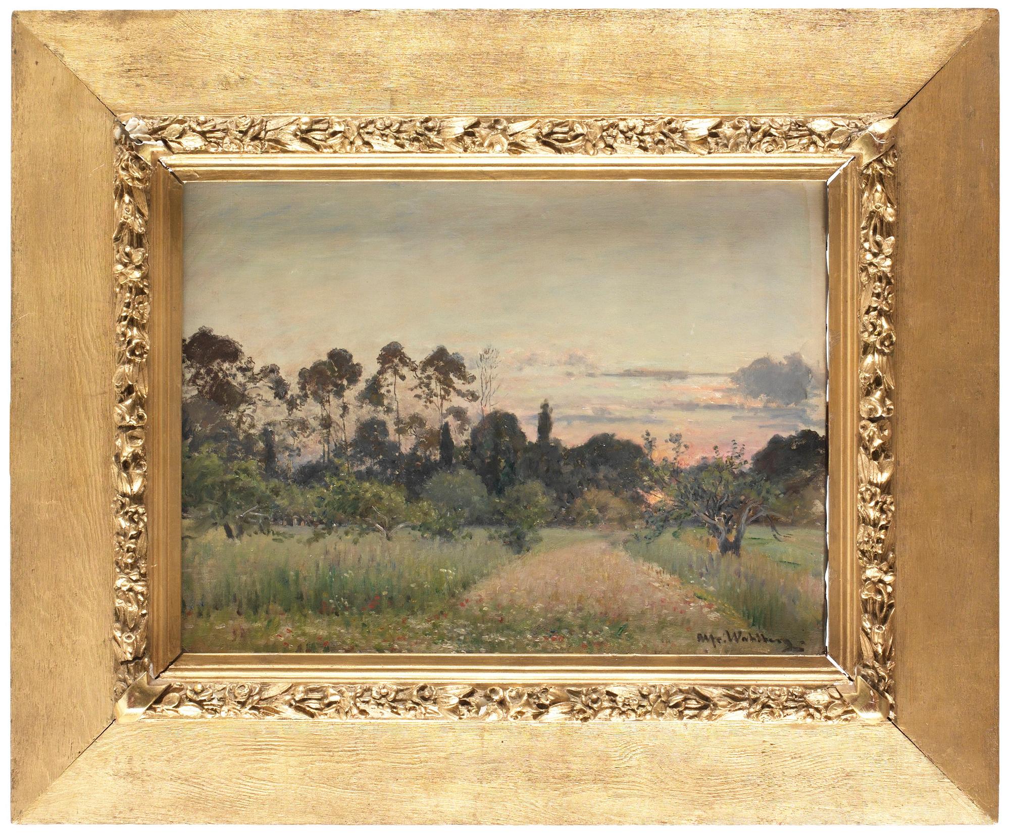 Alfred Wahlberg, Sommarlandskap.