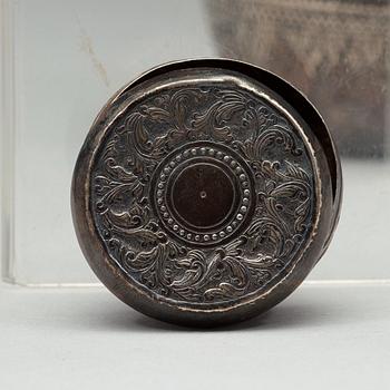 A group of Thai silver, circa 1900.