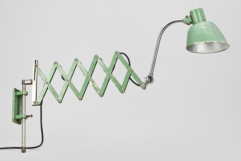 BORDSLAMPA, industri, 1900-talest första hälft/mitt.