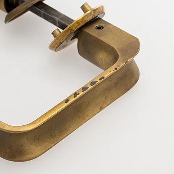 Ilmari Tapiovaara, Five pairs of door handles, for Oy Excelsior Ab (EXO), Designed 1981.