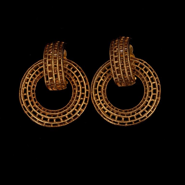 ÖRHÄNGEN, clips, Chanel.