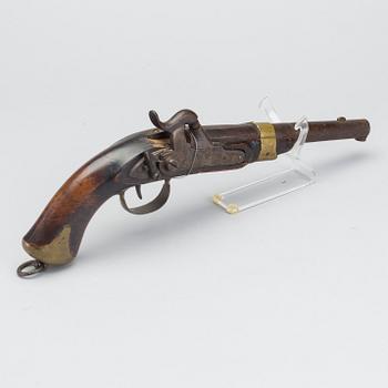 A percussion gun, 19th century,