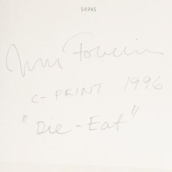 JOHAN FOWELIN, c-print signed and dated 1996 verso.