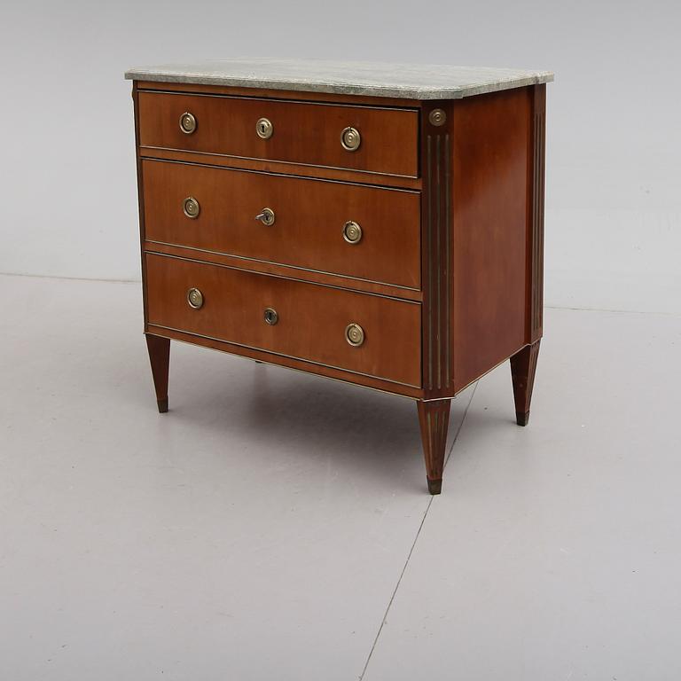 BYRÅ, gustaviansk stil, 1800-talets andra hälft.