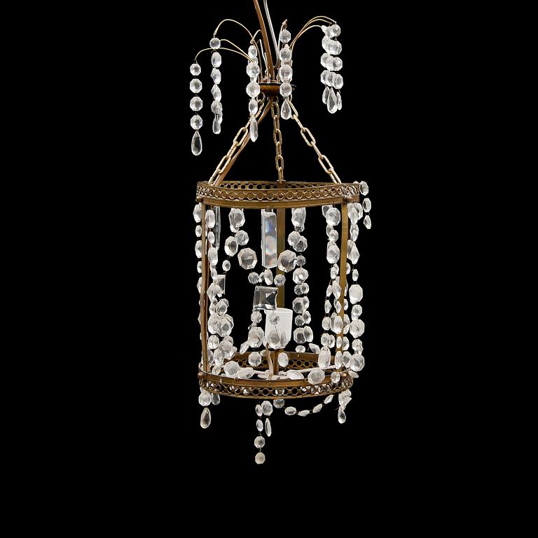 LJUSSKRONA, 1900-talets mitt. Höjd 55 cm.