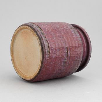 Stig Lindberg, a stoneware urn from Gustavsbergs Studio.