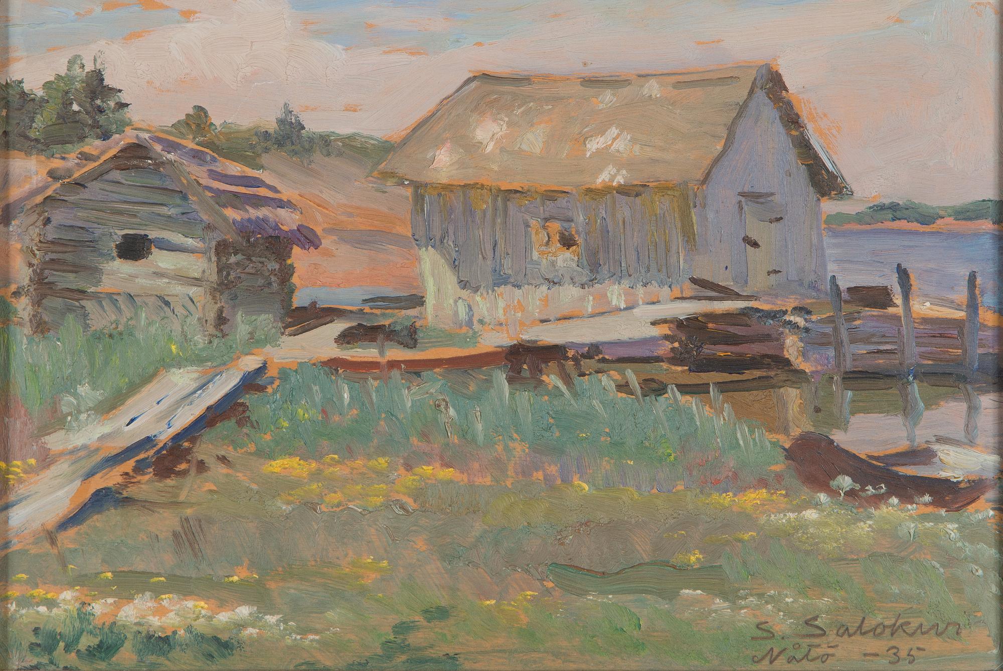 Santeri Salokivi, Landscape from Nåtö.