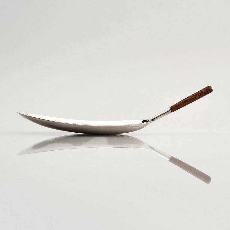 Tapio Wirkkala, skål, silver, modell TW 85, Hopeakeskus, Tavastehus, Finland 1958.