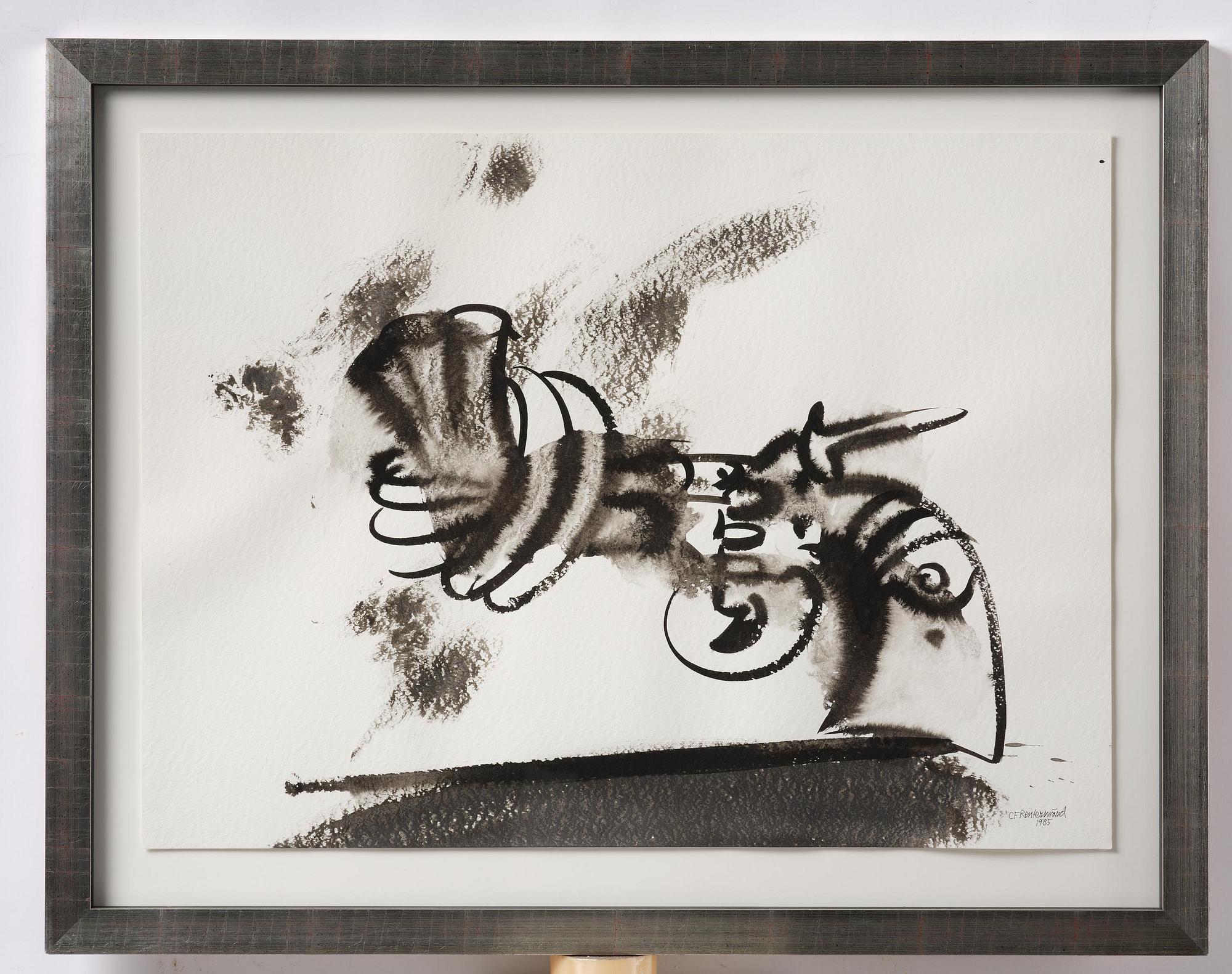 Carl Fredrik Reuterswärd, "Non Violence".