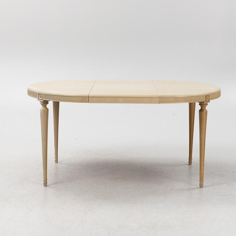 Matgrupp, 11 delar, gustaviansk stil, 1900-talets andra hälft.