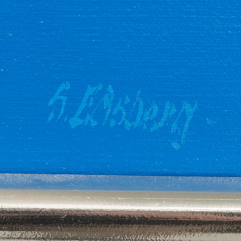 SÖREN EDSBERG, acrylic on canvas, signed.