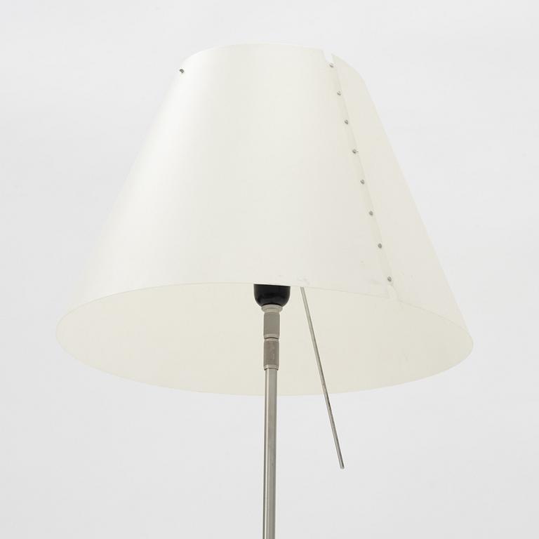 Paolo Rizzatto, a 'Constanza' aluminum floor lamp, for Luceplan.