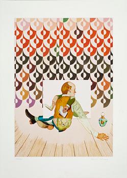Jens Fänge · JENS FÄNGE, litografi, sign o numr 199/450.