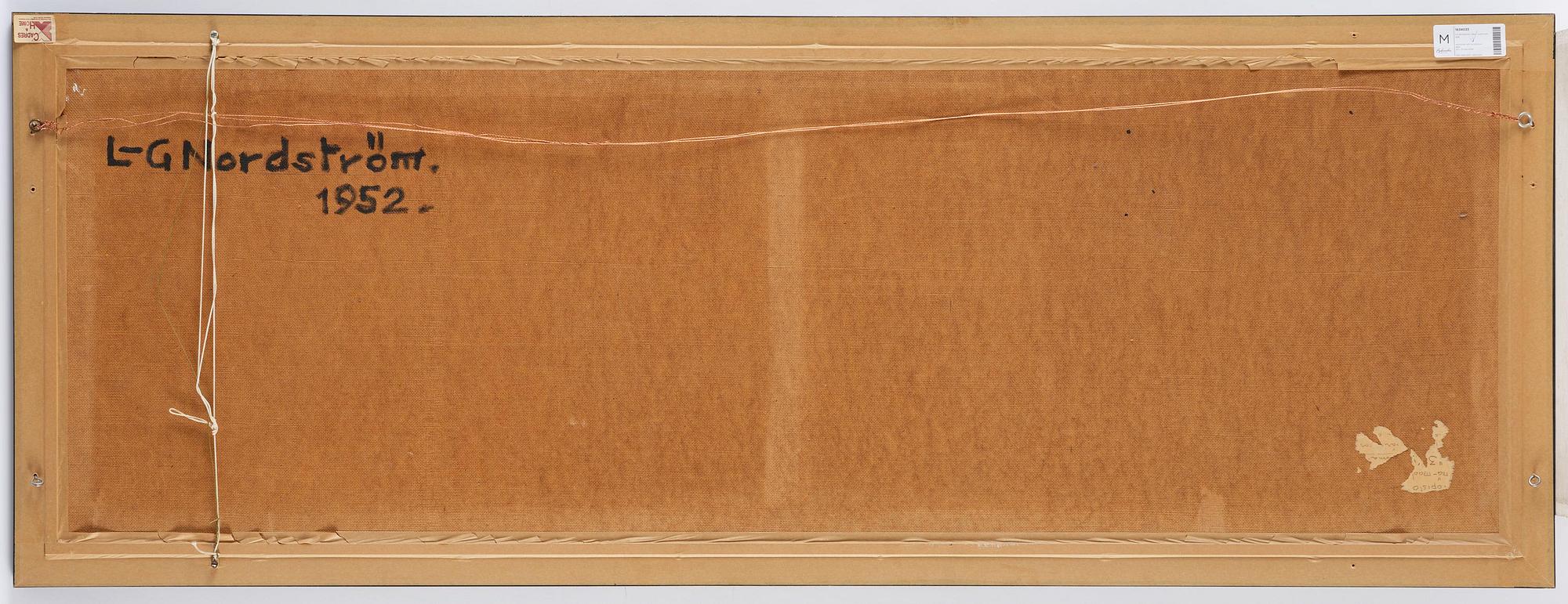 Lars-Gunnar Nordström, Composition in white, yellow and black.