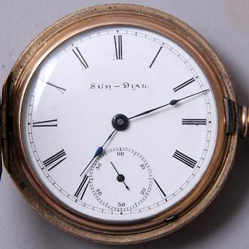 ROVOR, 2 st. Omega resp Sun-Dial.