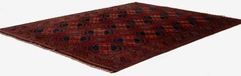 An antique Ersari carpet, North Afghanistan, c. 310 x 242 cm.